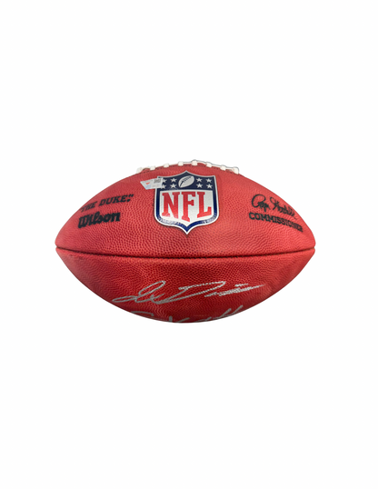 Jaxson Dart / Cam Skattebo Signed Autographed Giants The Duke Football Fanatics COA