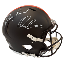 Load image into Gallery viewer, Quinshon Judkins Signed Autographed Cleveland Browns Alpha Dawg Authentic Speed Helmet With “Dawg Pound” Inscription Swau COA