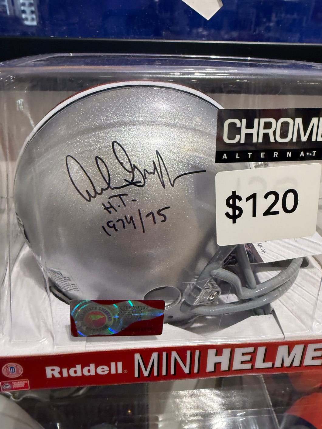 The Ohio State Buckeyes Archie Griffin Signed Autographed Mini Helmet JSA COA