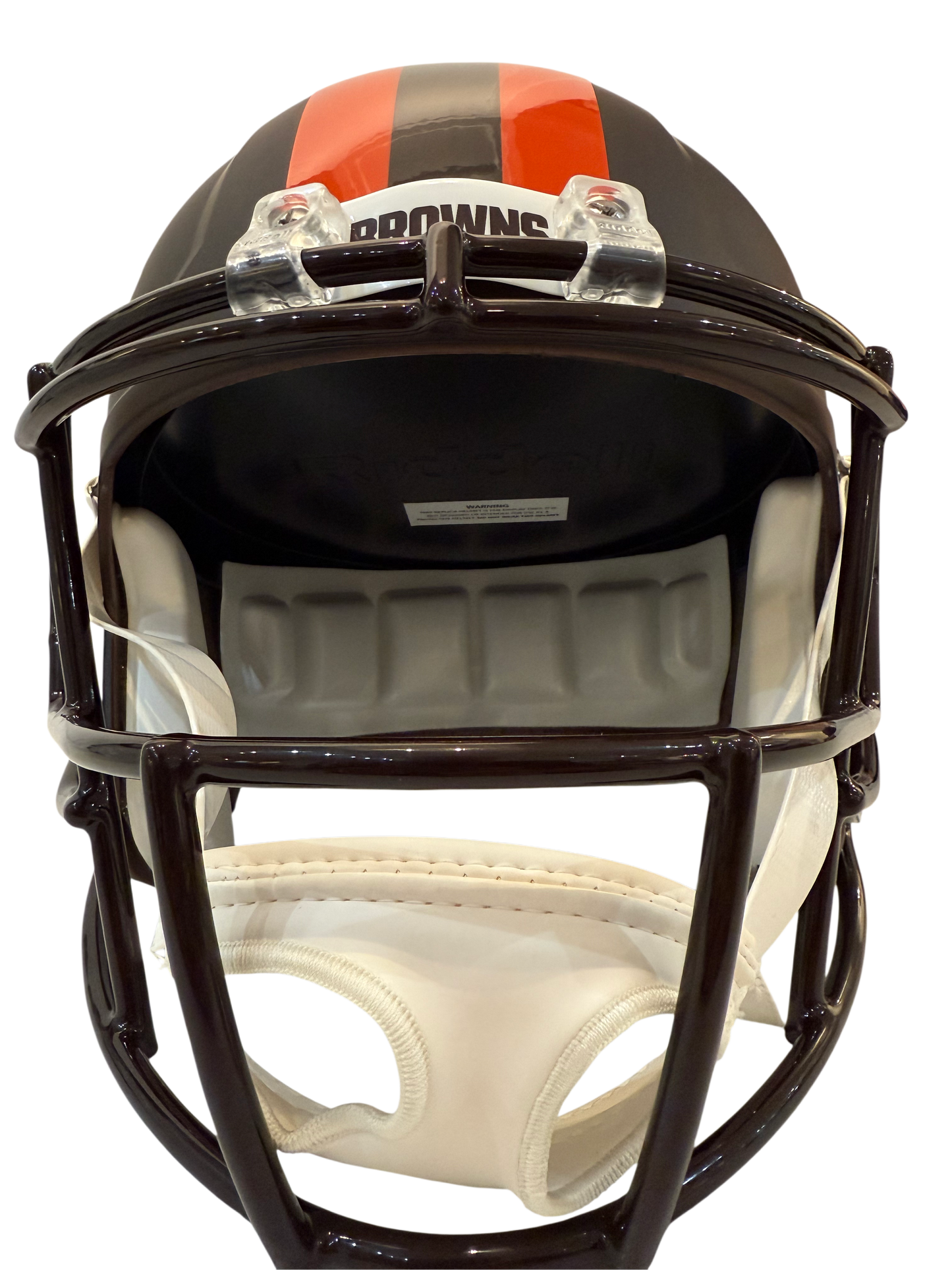 Quinshon Judkins Signed Autographed Cleveland Browns Alpha Dawg Speed Replica Helmet Beckett COA