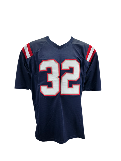 TreVeyon Henderson New England Patriots Signed Autographed Custom Jersey PROVA Coa