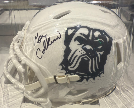 Cleveland Browns Gary Collins Hand Signed Autographed Mini Helmet JSA COA