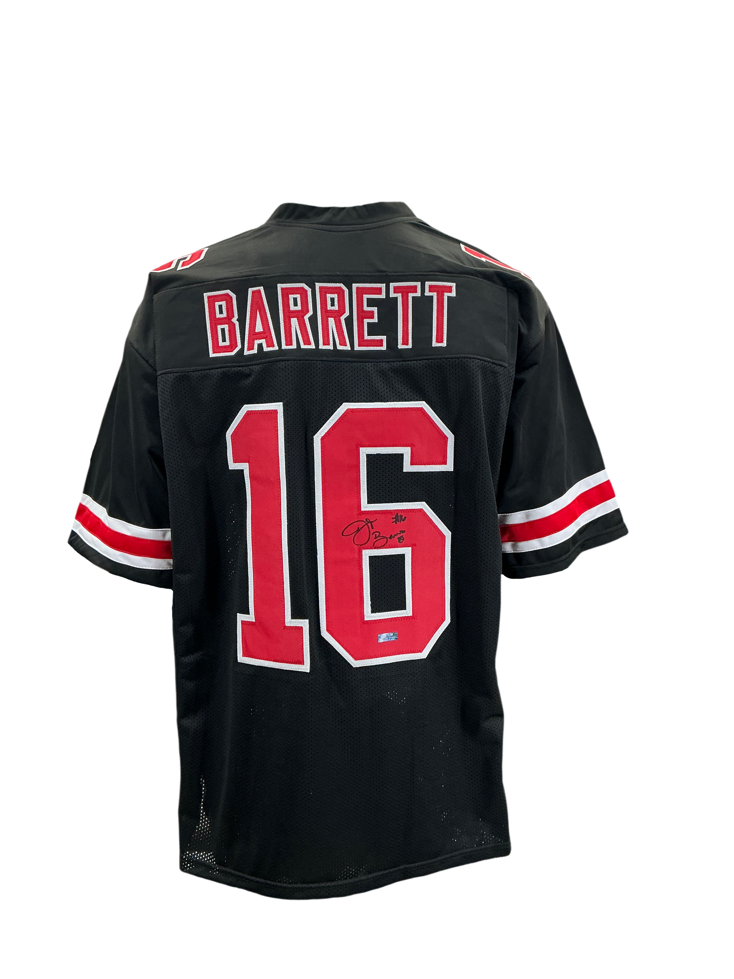 J.T. Barrett Ohio State Buckeyes Signed Autographed Custom Jersey Prime Time Witness COA