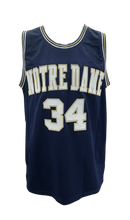 Load image into Gallery viewer, Austin Carr Signed Autographed Notre Dame Custom Navy Jersey with Prime Time Witness COA