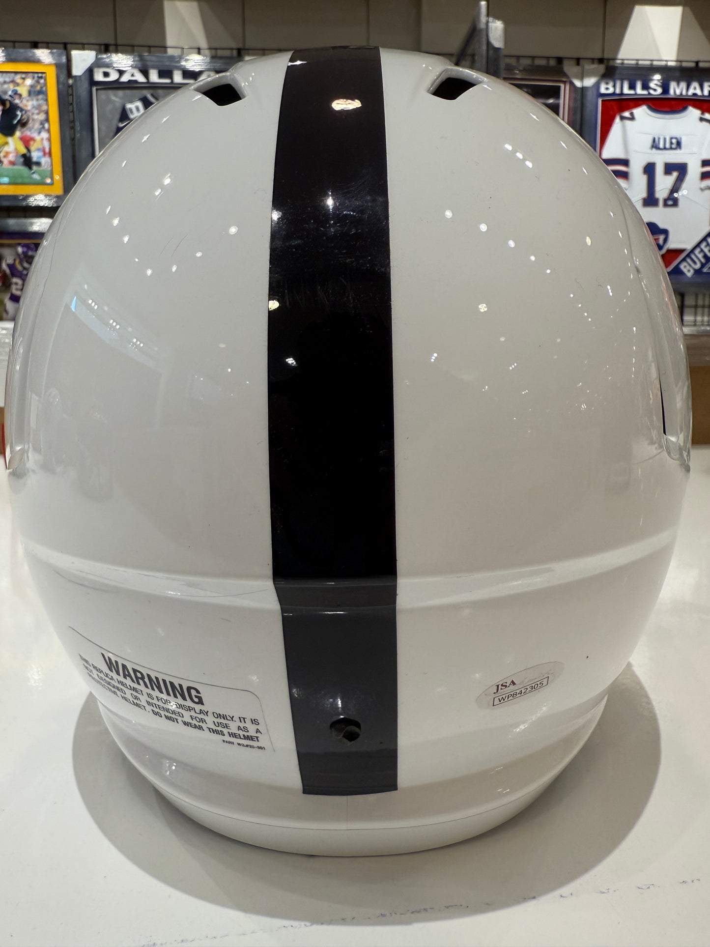 Penn State Saquon Barkley Signed Autographed Full Size Replica Helmet JSA COA
