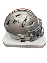 Load image into Gallery viewer, Bo Jackson Signed Autographed Ohio State Mid Size Helmet Prime Time Witness COA