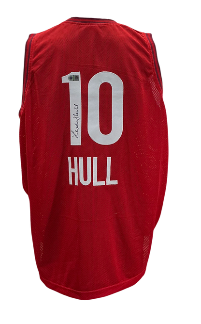 Indiana Fever Lexie Hull Hand Signed Autographed Red Custom Jersey Swau COA