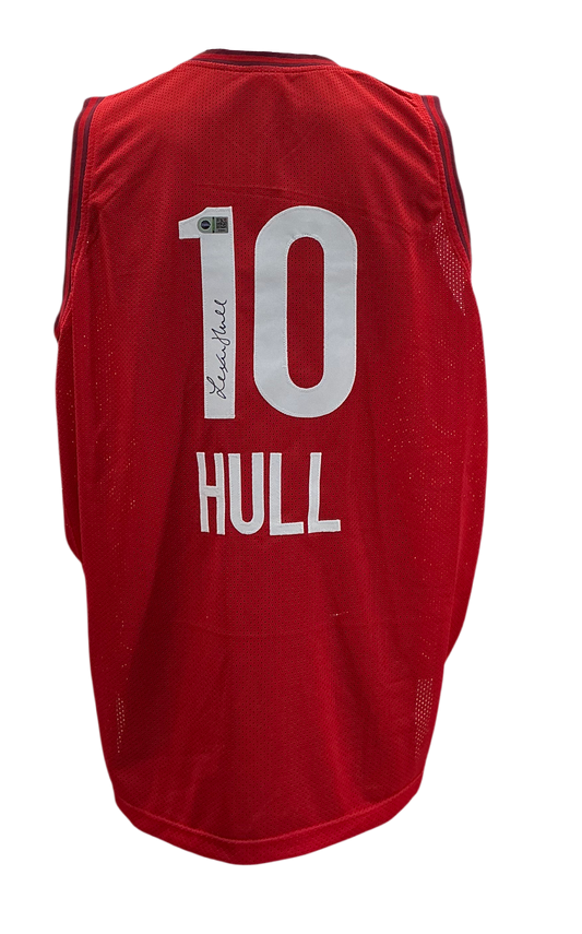 Indiana Fever Lexie Hull Hand Signed Autographed Red Custom Jersey Swau COA