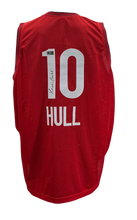 Load image into Gallery viewer, Indiana Fever Lexie Hull Hand Signed Autographed Red Custom Jersey Swau COA
