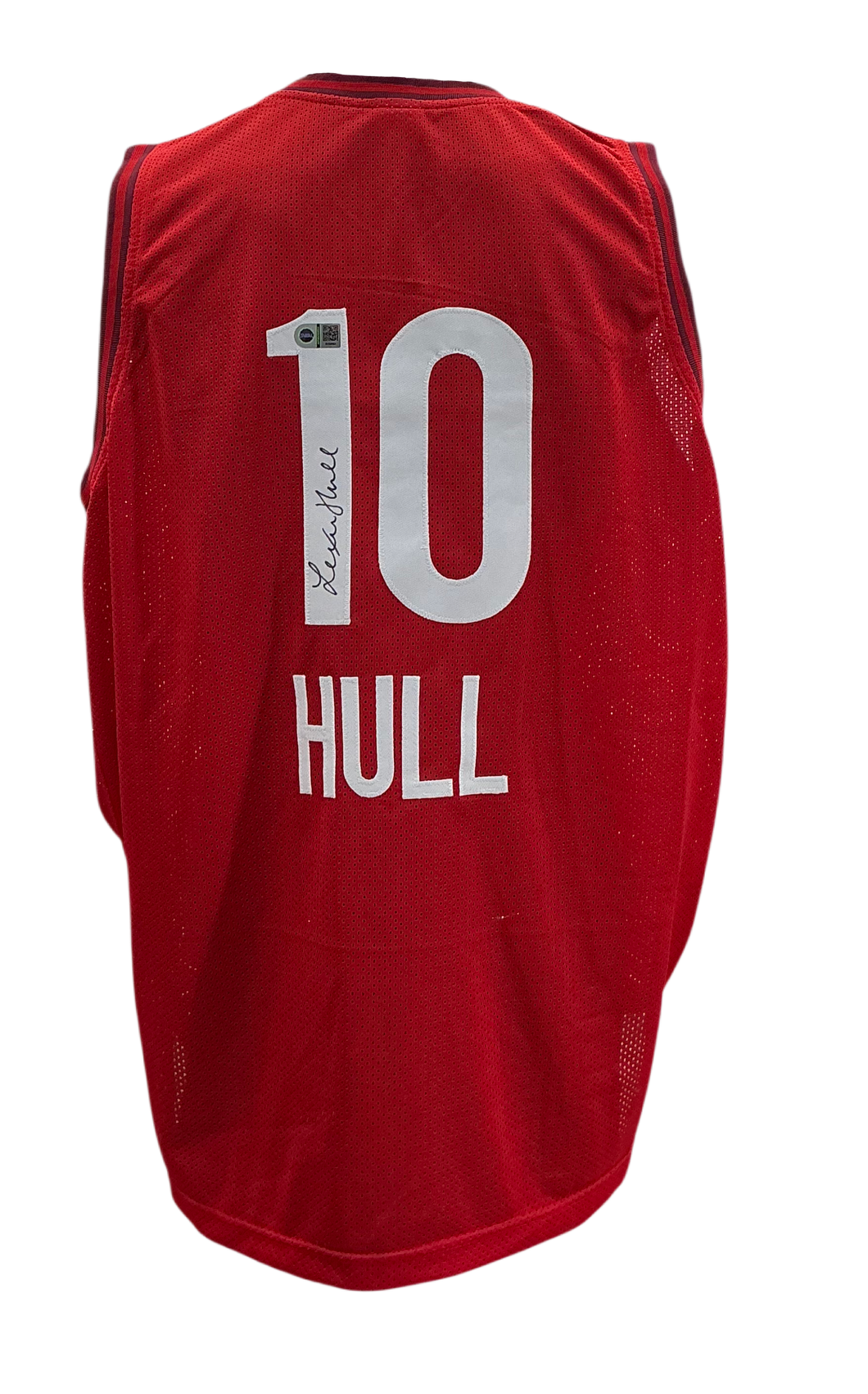 Indiana Fever Lexie Hull Hand Signed Autographed Red Custom Jersey Swau COA