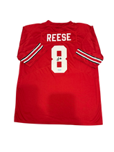 Load image into Gallery viewer, Arvell Reese Signed Autographed Ohio State Buckeyes Red Jersey Prime Time Witness COA