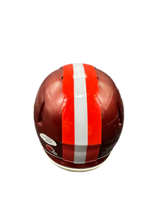 Cleveland Browns Dustin Hopkins Hand Signed Autographed Flash Mini Helmet JSA COA