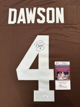 Load image into Gallery viewer, Cleveland Browns Phil Dawson Hand Signed Autographed Custom Jersey JSA COA