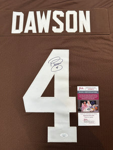 Cleveland Browns Phil Dawson Hand Signed Autographed Custom Jersey JSA COA