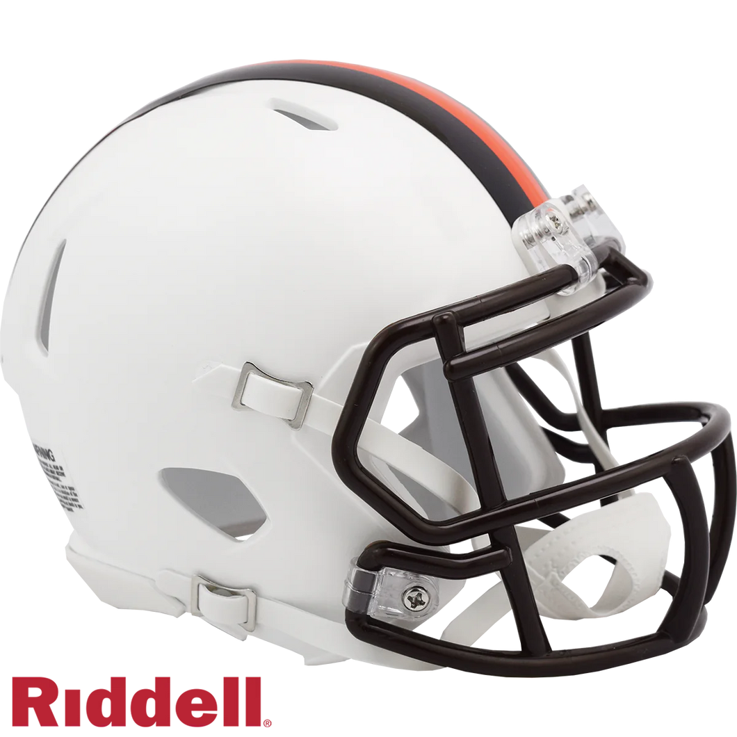 Cleveland Browns 2023 On Field Alternate Style Speed Mini Helmet