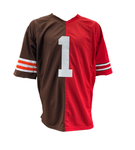 Quinshon Judkins Signed Autographed Cleveland Browns Ohio State Buckeyes Custom Split Jersey Swau COA