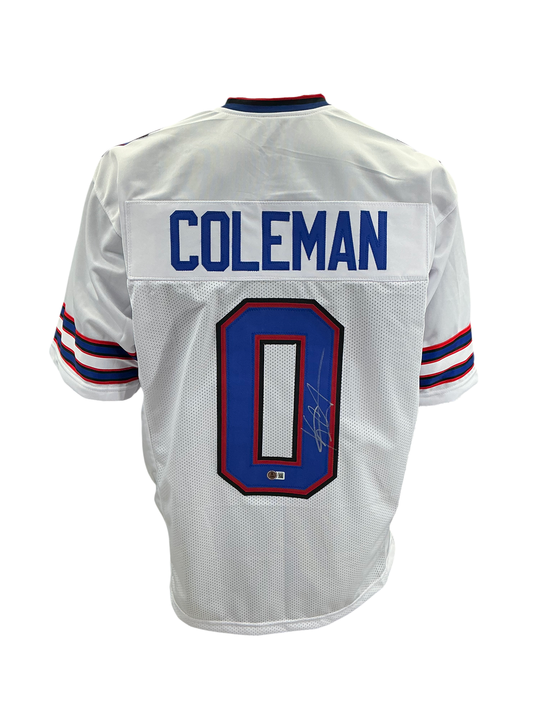 Keon Coleman Signed Autographed Custom Bills Jersey Beckett COA