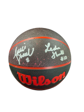Load image into Gallery viewer, SOPHIE CUNNINGHAM LEXIE HULL SIGNED WNBA INDIANA FEVER BASKETBALL SWAU COA