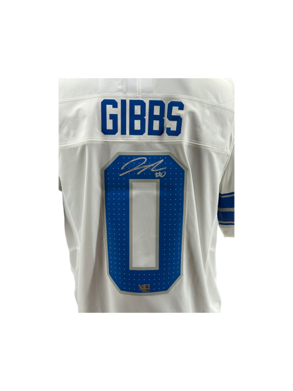 Jahmyr Gibbs Signed Autographed Detroit Lions Authentic Jersey Fanatics COA