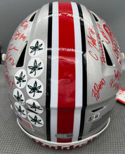 Load image into Gallery viewer, 2024 The Ohio State Buckeyes National Champions Team Signed Authentic Speed Flex Full Size Helmet BAS, Swau COA