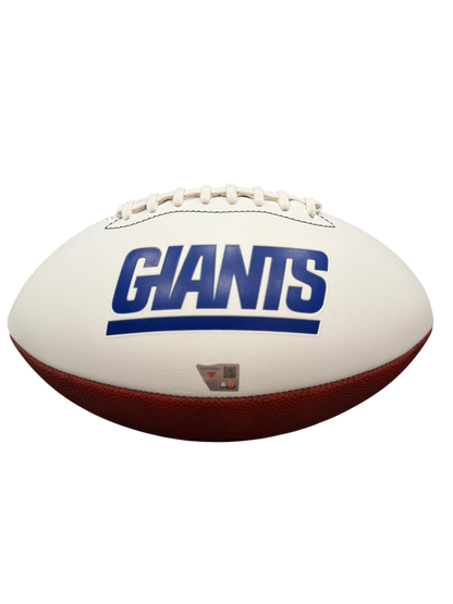 Cam Skattebo Signed Autographed New York Giants Logo Football Fanatics COA