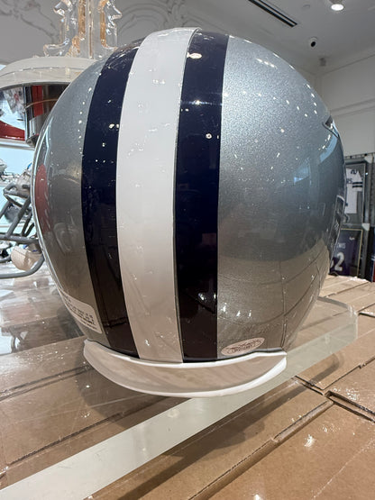 Dallas Cowboys Roger Staubach Signed Autographed Full Size Helmet BAS COA