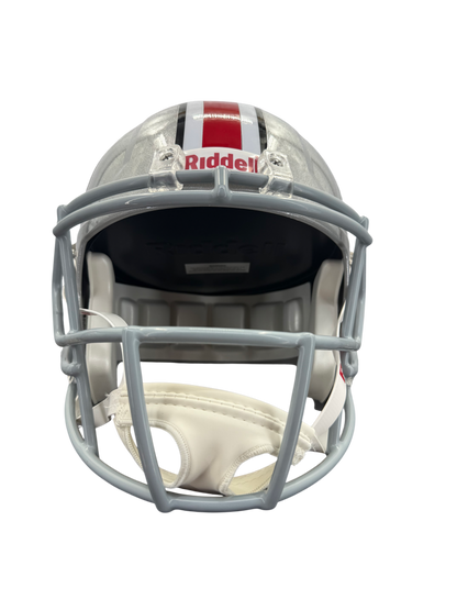 Jeremiah Smith Signed Autographed Ohio State Buckeyes Replica Full Size Helmet Swau COA