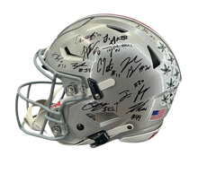Load image into Gallery viewer, 2024 The Ohio State Buckeyes National Champions Team Signed Authentic Speed Flex Full Size Helmet BAS, Swau COA