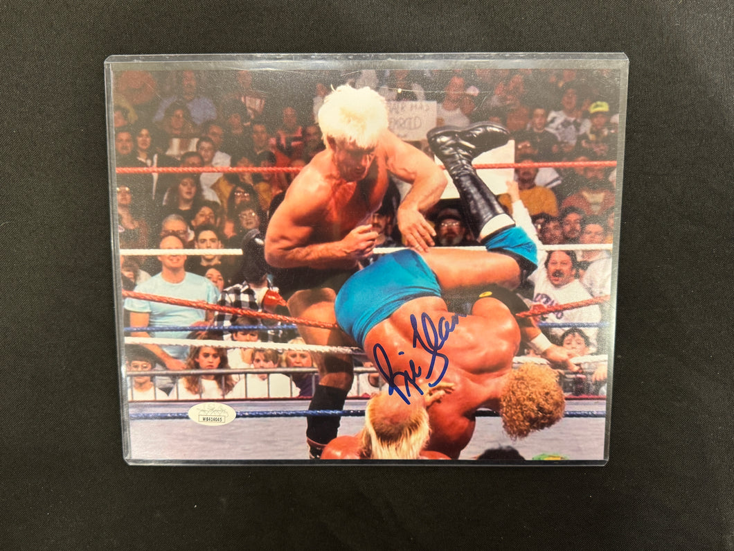 WWE Ric Flair Hand Signed Autographed 8x10 Photo JSA COA