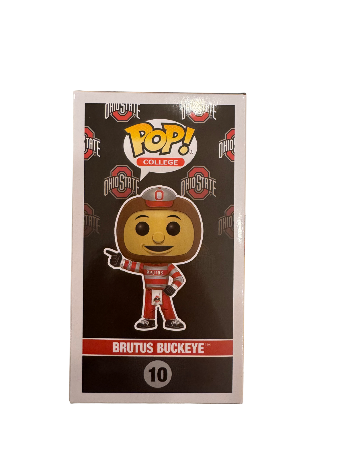 Ohio State Buckeyes Will Howard Hand Signed Autographed Brutus Funko Pop Swau COA 1/1