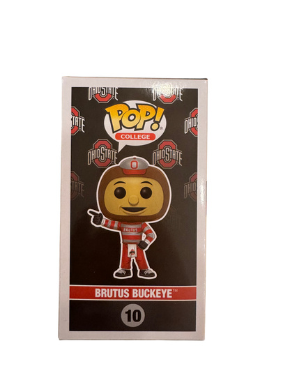 Ohio State Buckeyes Will Howard Hand Signed Autographed Brutus Funko Pop Swau COA 1/1