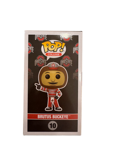 Ohio State Buckeyes Will Howard Hand Signed Autographed Brutus Funko Pop Swau COA 1/1