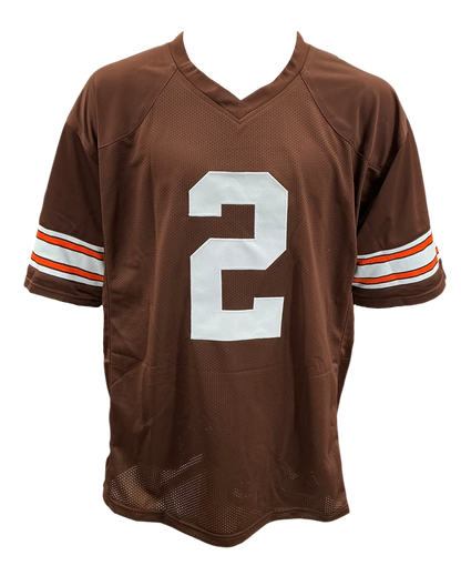 Tim Couch Signed Autographed Cleveland Browns Custom Jersey PROVA COA