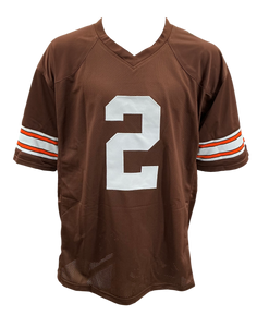 Tim Couch Signed Autographed Cleveland Browns Custom Jersey PROVA COA