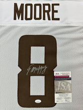 Load image into Gallery viewer, Cleveland Browns Elijah Moore Hand Signed Autographed Custom Jersey JSA COA