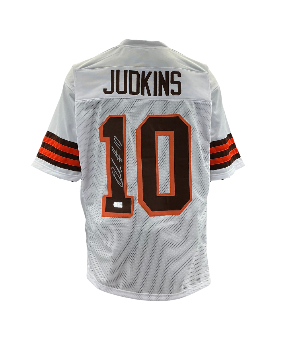 Quinshon Judkins Signed Autographed Cleveland Browns Custom Jersey Swau Coa