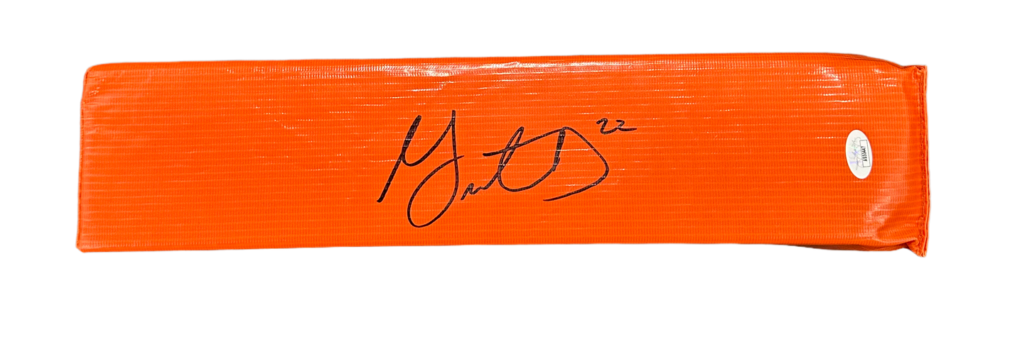 Cleveland Browns Grant Delpit Hand Signed Autographed Pylon with JSA COA