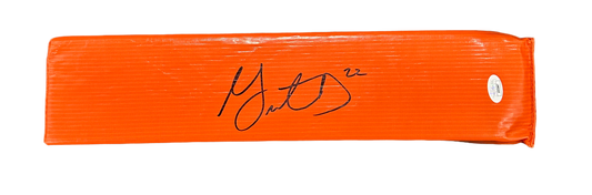 Cleveland Browns Grant Delpit Hand Signed Autographed Pylon with JSA COA