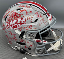 Load image into Gallery viewer, 2024 The Ohio State Buckeyes National Champions Team Signed Authentic Speed Flex Full Size Helmet BAS, Swau COA