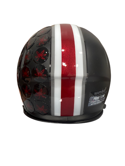 Bo Jackson Signed Autographed Ohio State Mini Helmet Prime Time Witness COA