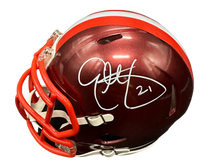 Load image into Gallery viewer, Cleveland Browns Eric Metcalf Hand Signed Autographed Flash Mini Helmet with JSA COA