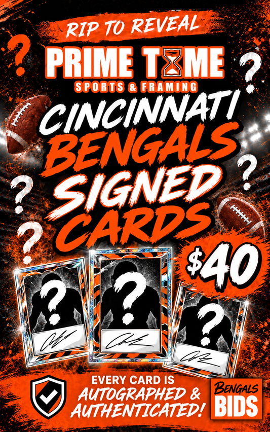 Cincinnati Bengals Signed Mystery Card