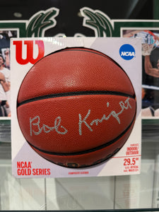 Indiana Hoosiers Bob Knight Hand Signed Autographed Authentic Basketball Certified COA
