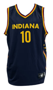 Indiana Fever Lexie Hull Hand Signed Autographed Fanatics Unisex Explorer Edition Fast Break Replica Jersey Swau COA