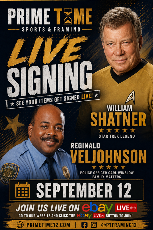 Reginald Vel Johnson Mail-in Ticket for Private Signing on 1 Item YOU WILL NOT MEET Reginald Vel Johnson )