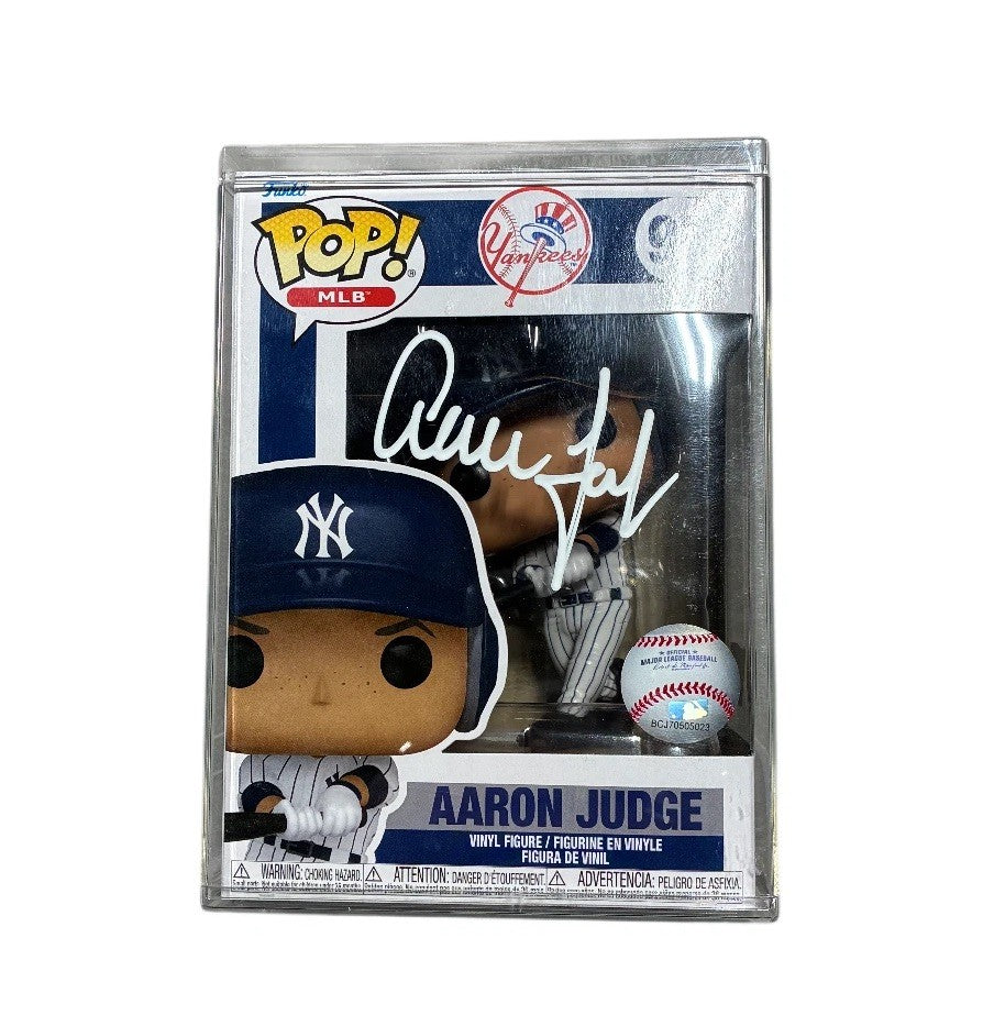 Aaron Judge Signed Autographed Yankees Funko Pop! Vinyl Figurine Fanatics / MLB
