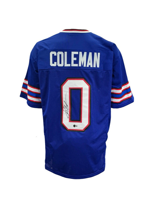 Keon Coleman Signed Autographed Bills Jersey Beckett COA