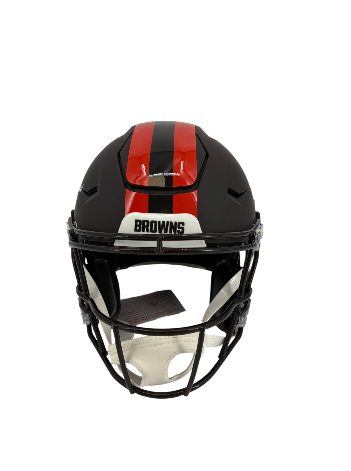 Denzel Ward Signed Autographed Inscribed Browns FS Helmet Prime Time Witness