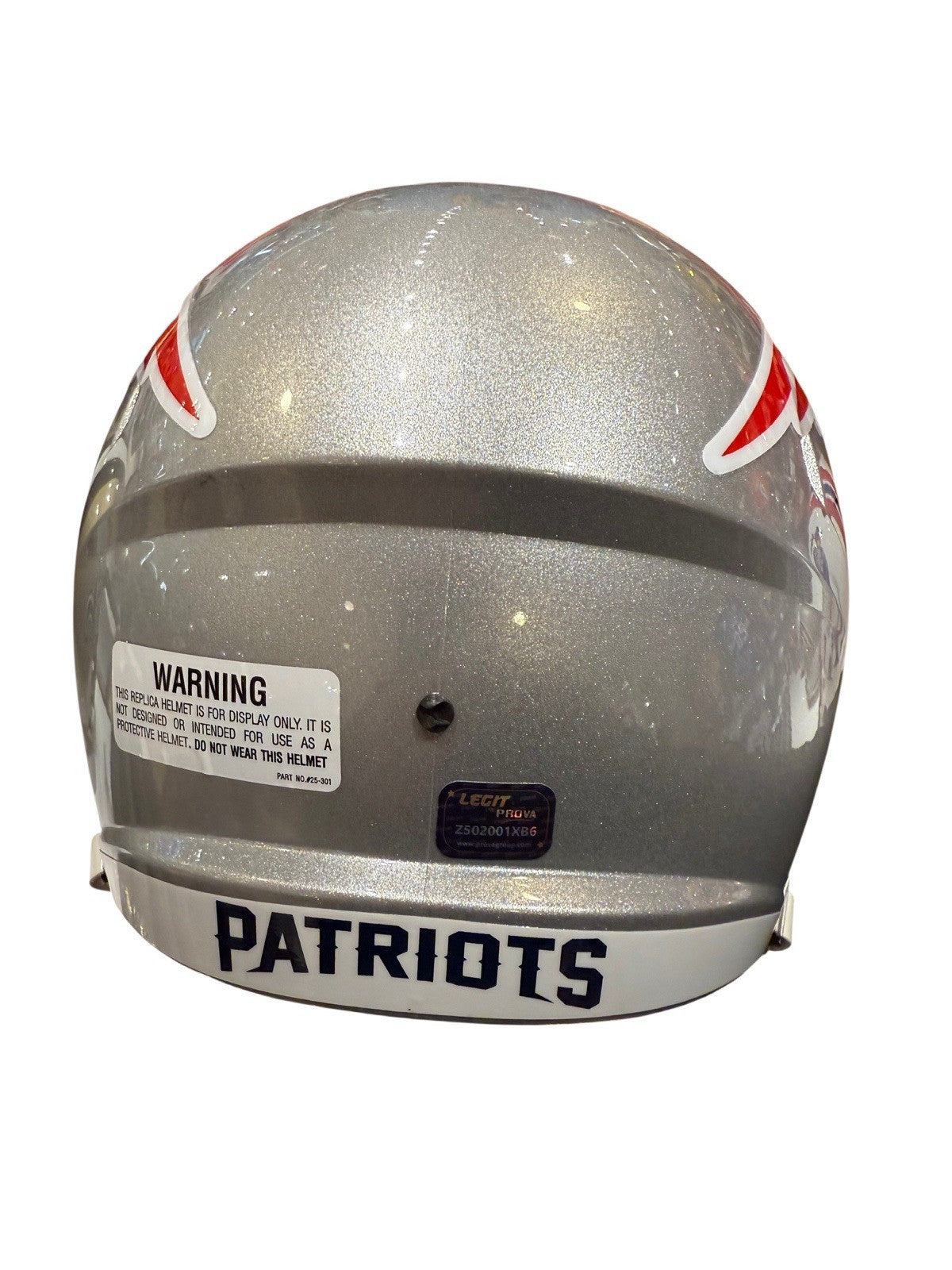 TreVeyon Henderson Signed Autographed Patriots Full Size Helmet PROVA COA