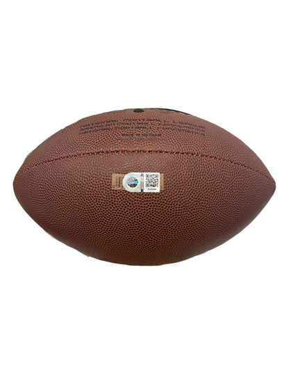 TreVeyon Henderson Signed Autographed Inscribed Football SWAU COA